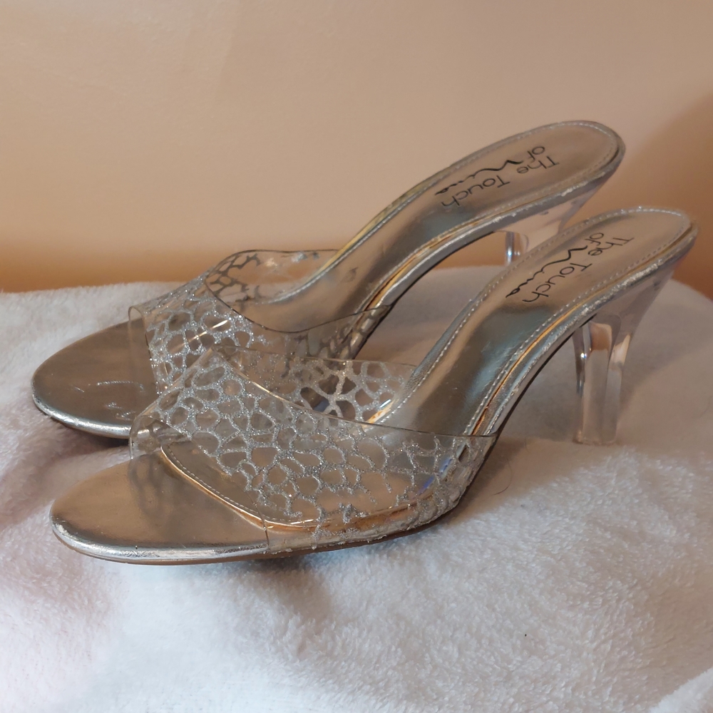Elegant Silver Heels